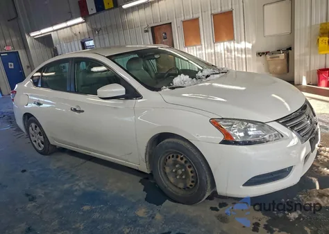 2013 Nissan Sentra S from USA, damaged, VIN 3N1AB7AP4DL799618